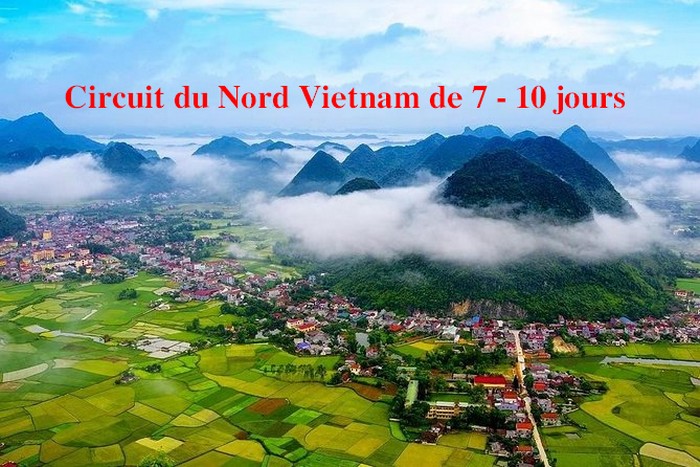 Idées de Circuit du Nord Vietnam de 7 à 10 jours